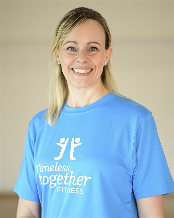 Debbie, who runs Timeless Together Fitness